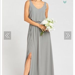 Show Me Your MuMu maxi dress - Kendall charcoal